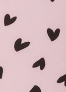 Plus Size Kiss Me Heart Print Pajama Romper sold by Rainbow
