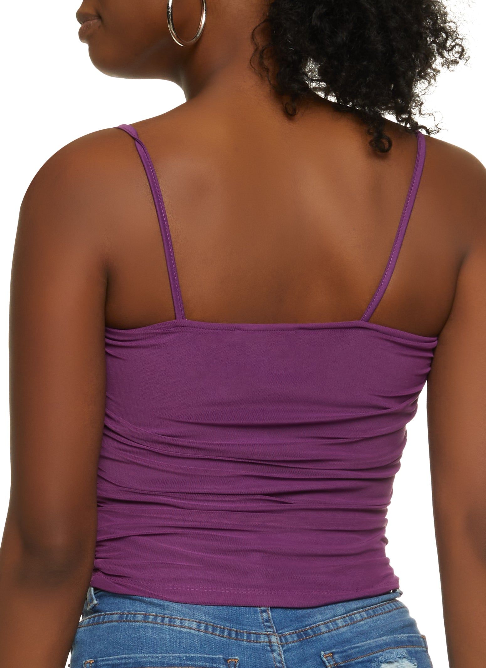 Ruched Lace Up Bustier Top sold by Rainbow product image thumbnail 2