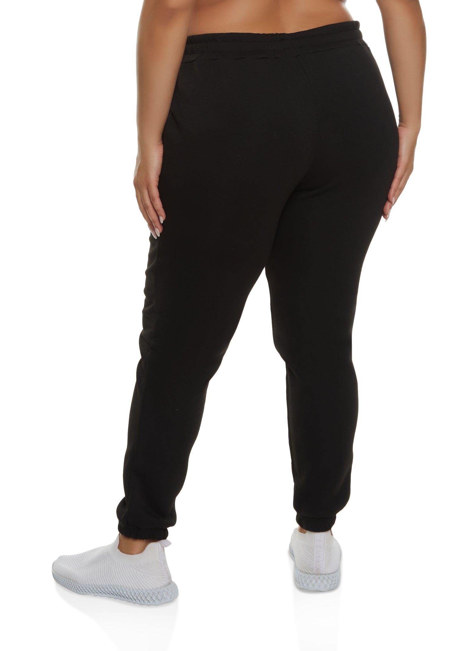 Plus Size Solid Drawstring Joggers sold by Rainbow product image thumbnail 2