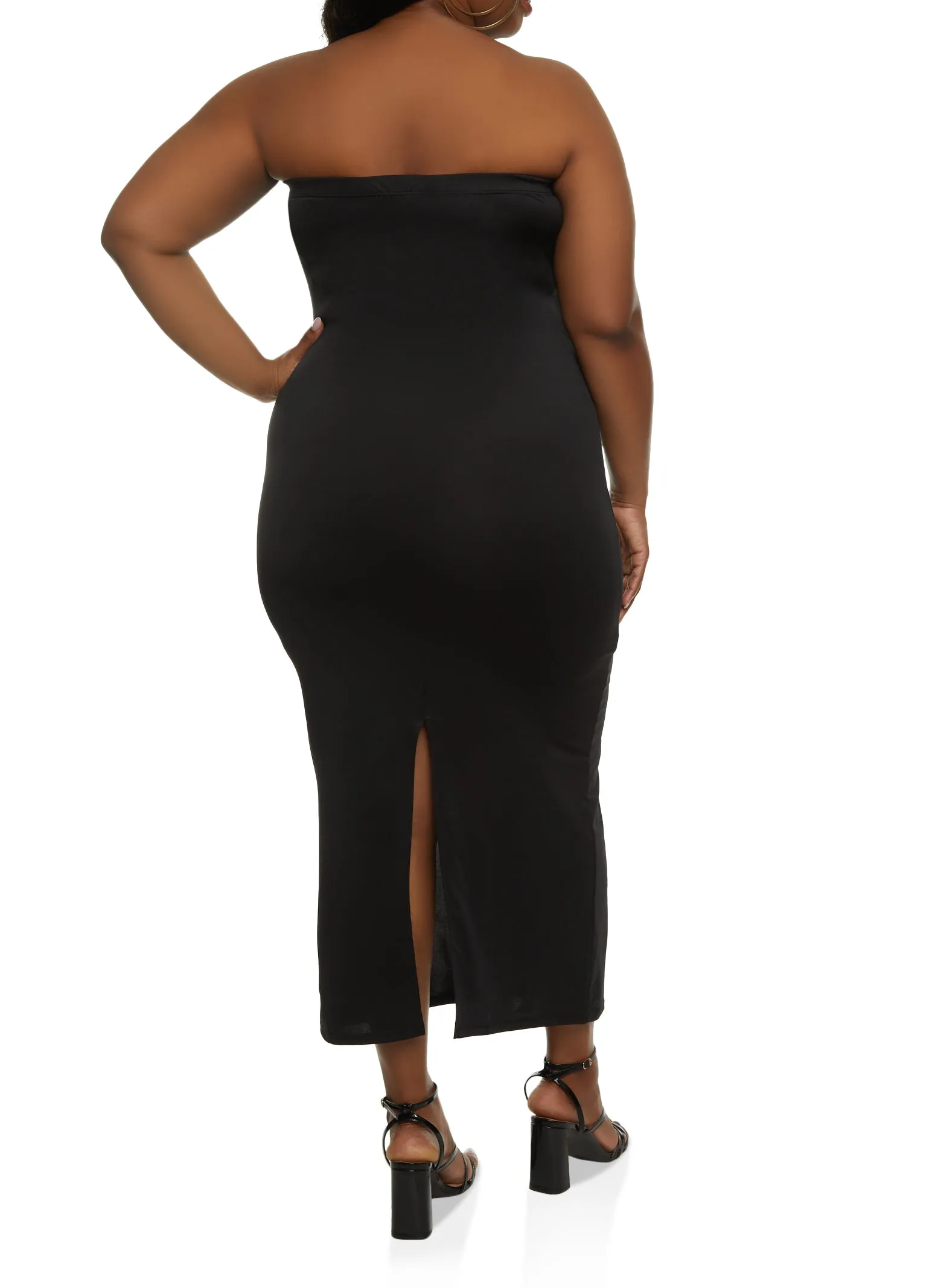 Plus Size Tube Maxi Dress sold by Rainbow product image thumbnail 3