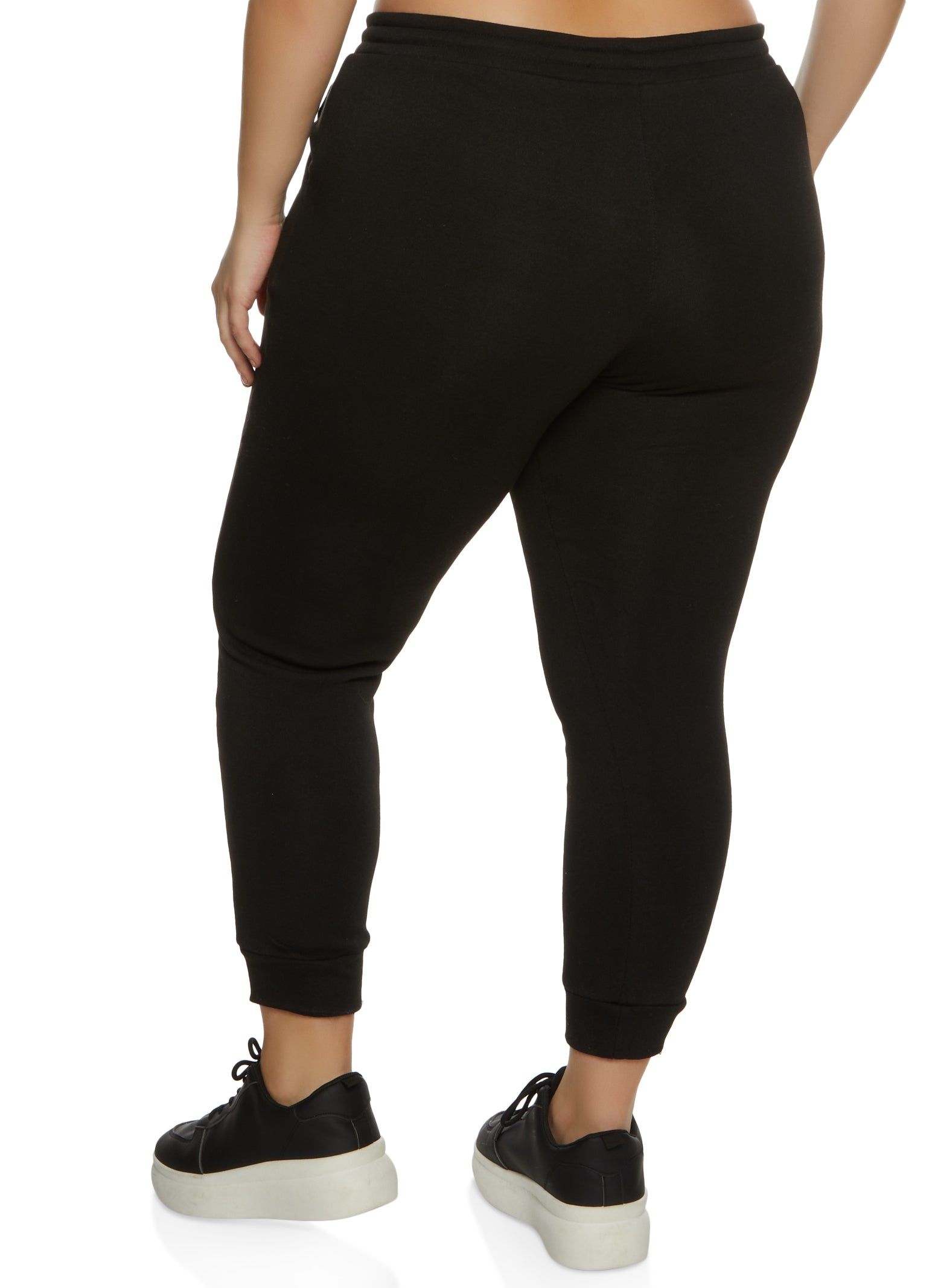 Plus Size High Waist Pocket Joggers sold by Rainbow product image thumbnail 2
