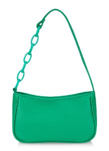 Faux Leather Chain Strap Detail Shoulder Bag sold by Rainbow