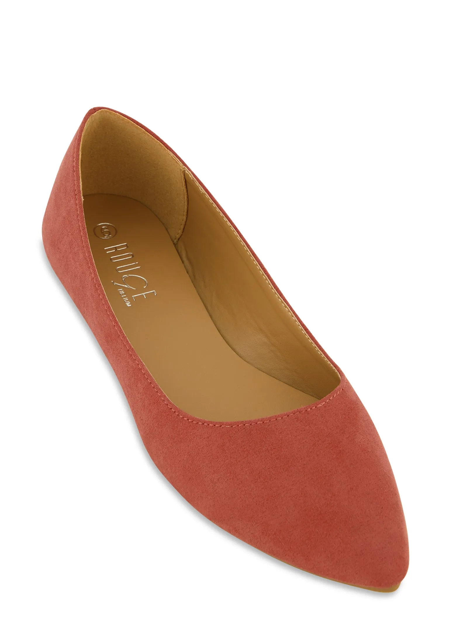 Basic Solid Pointed Toe Flats sold by Rainbow