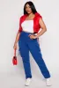 Fleece Drawstring High Waist Cargo Pocket Joggers sold by Rainbow