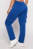 Fleece Drawstring High Waist Cargo Pocket Joggers sold by Rainbow