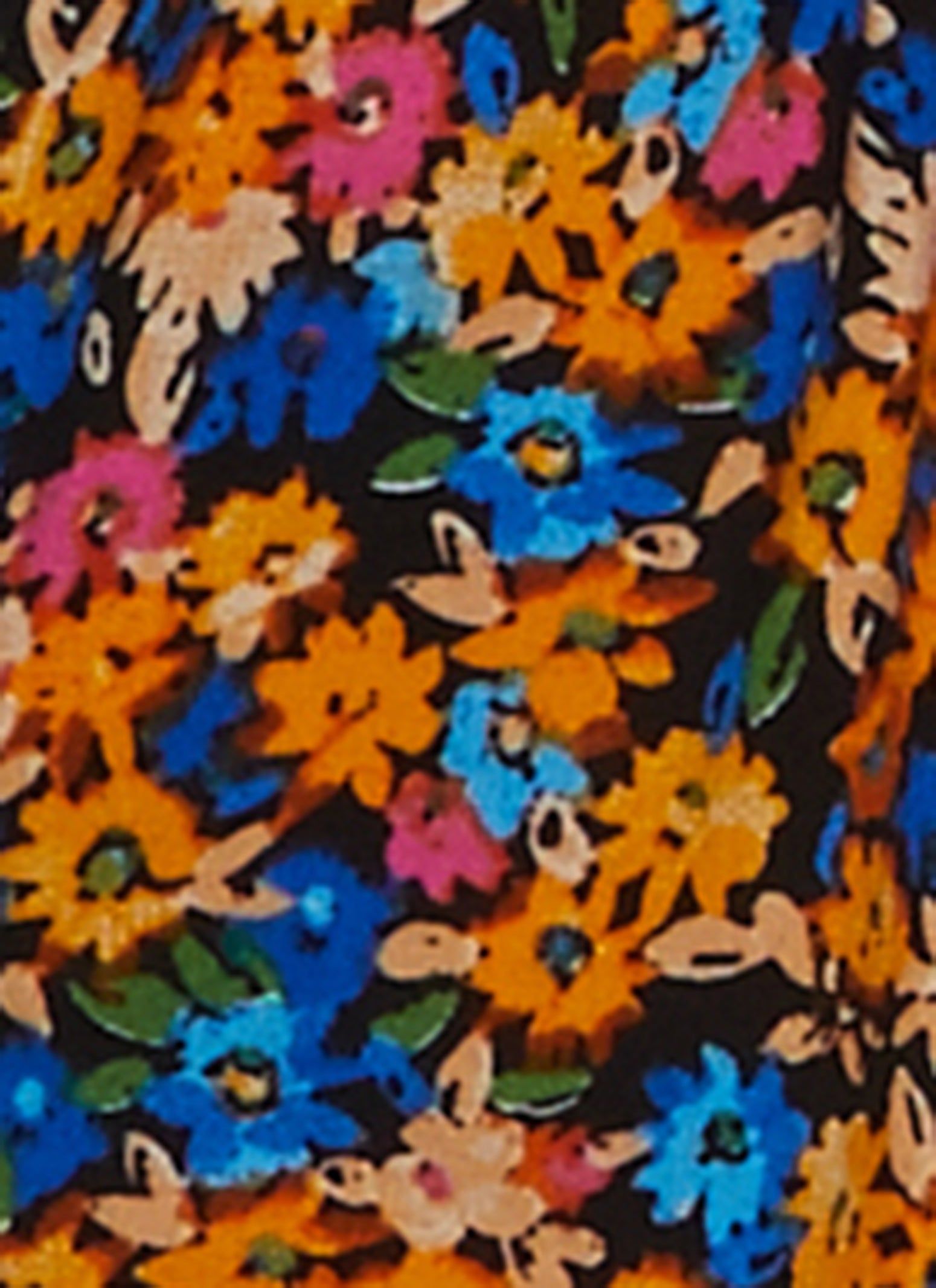 Smocked Waist Floral Print Romper sold by Rainbow product image thumbnail 3