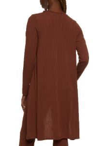 Ribbed Knit Cropped Tank Top and Duster Set sold by Rainbow