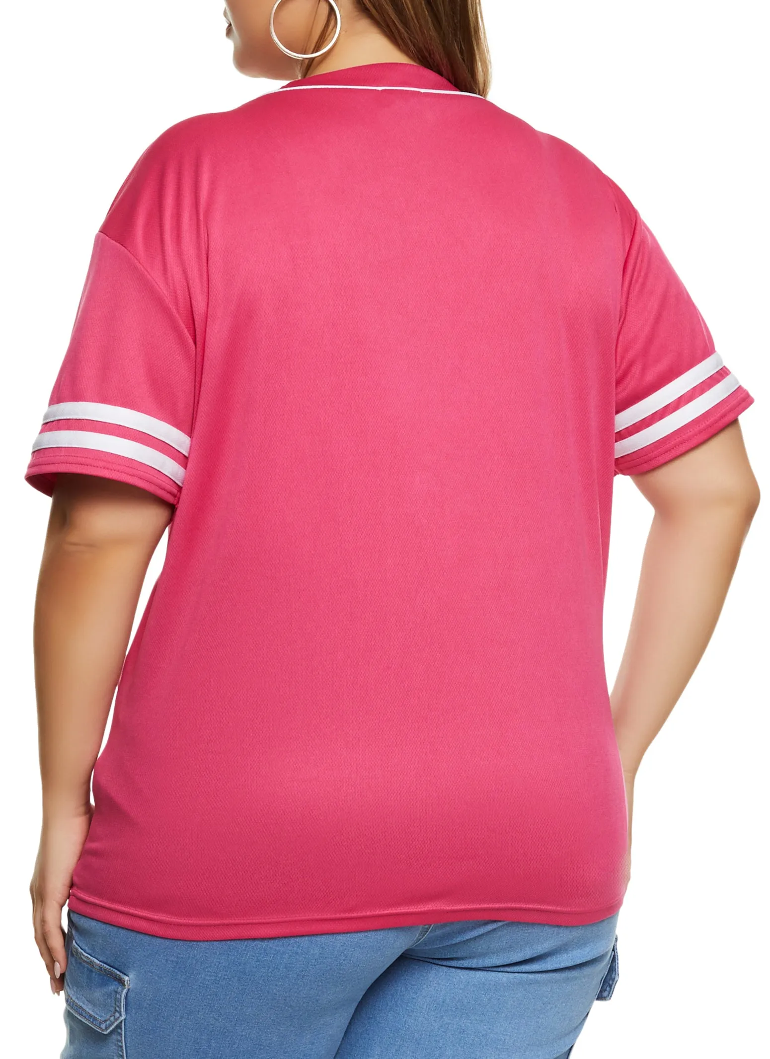 Plus Size Angel Baseball Shirt sold by Rainbow product image thumbnail 3