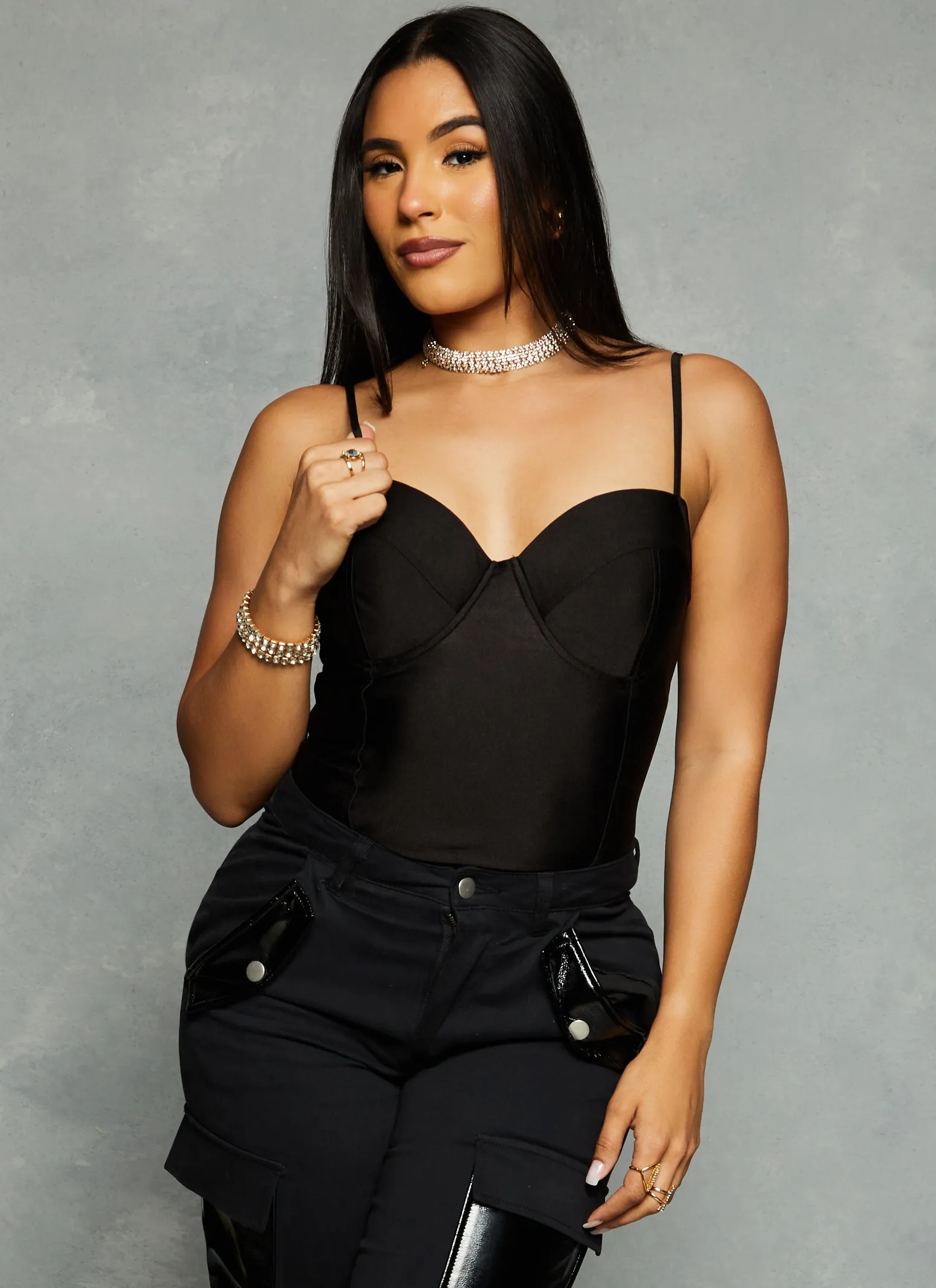 Haute Monde Bustier Bodysuit sold by Rainbow product image thumbnail 2