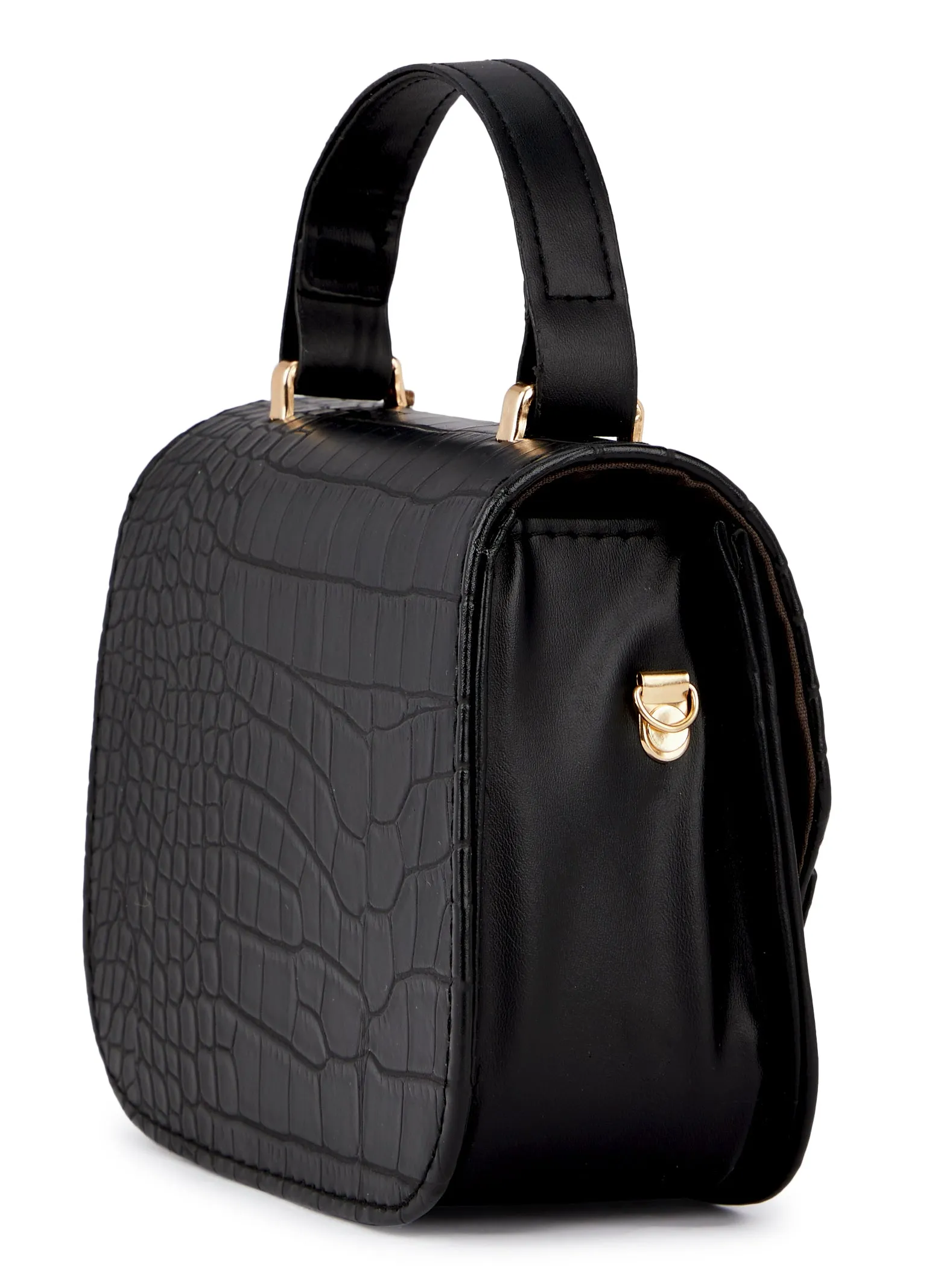 Faux Croc Leather Crossbody Bag sold by Rainbow product image thumbnail 3