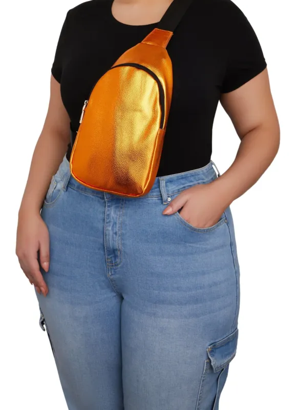 Faux Leather Sling Backpack sold by Rainbow