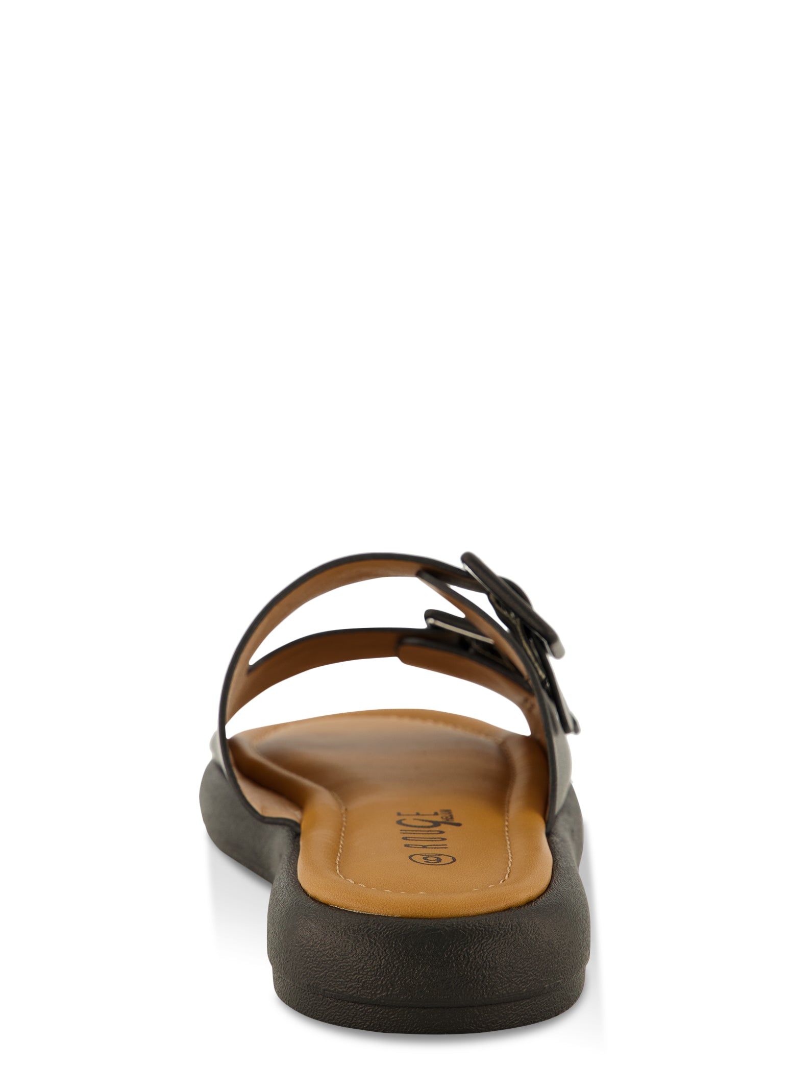 Solid Double Buckle Band Sandals sold by Rainbow product image thumbnail 3