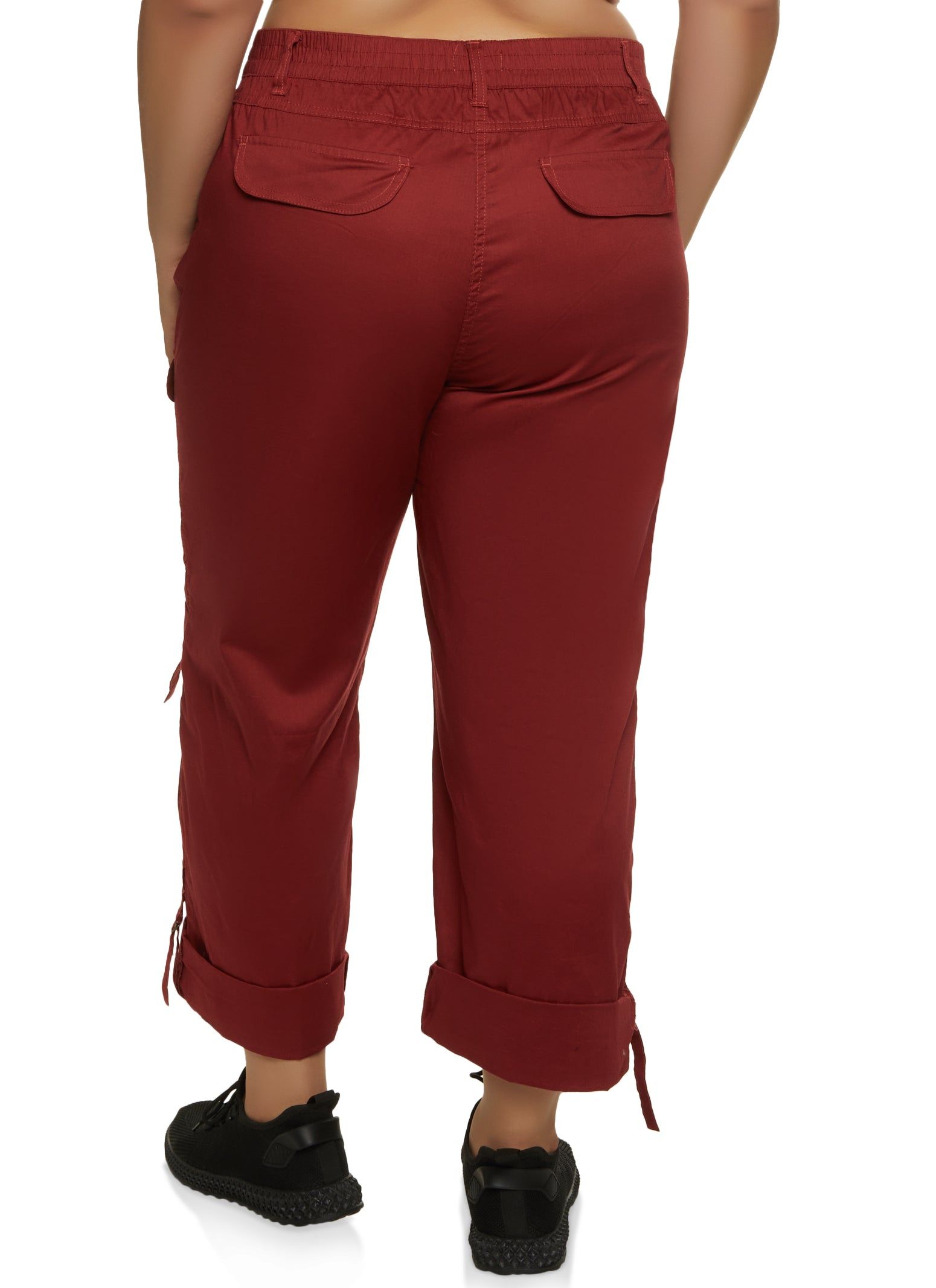 Plus Size Cuffed Cargo Pants sold by Rainbow product image thumbnail 2