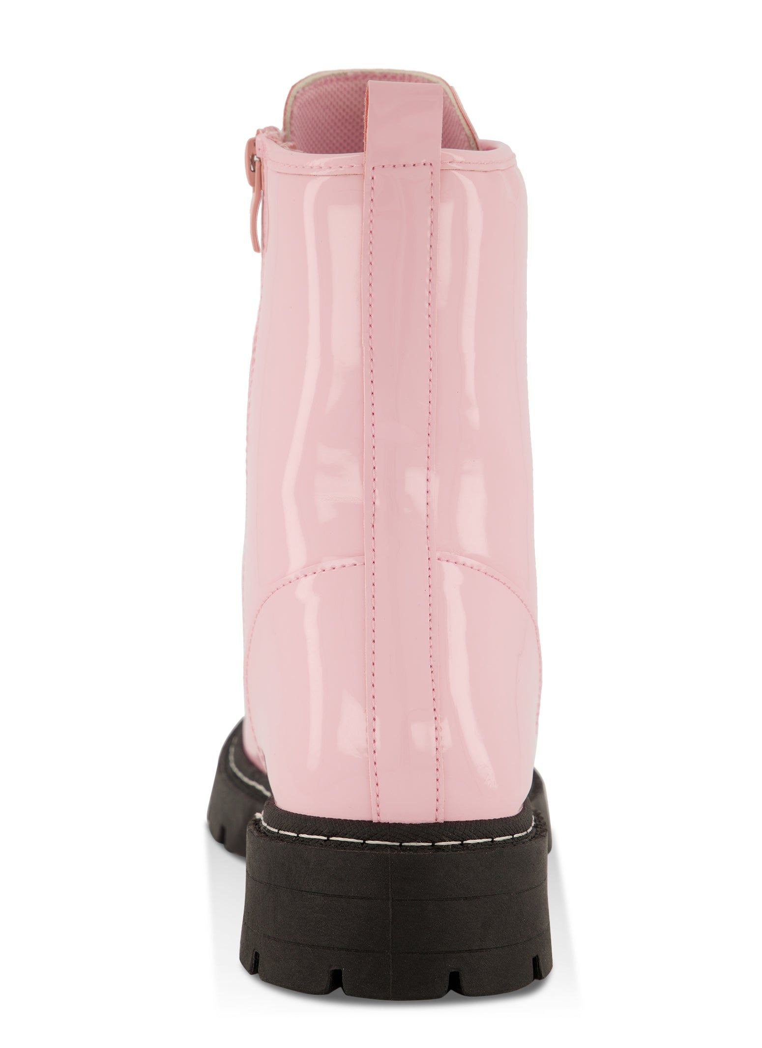 Side Zip Lace Up Combat Booties sold by Rainbow product image thumbnail 3