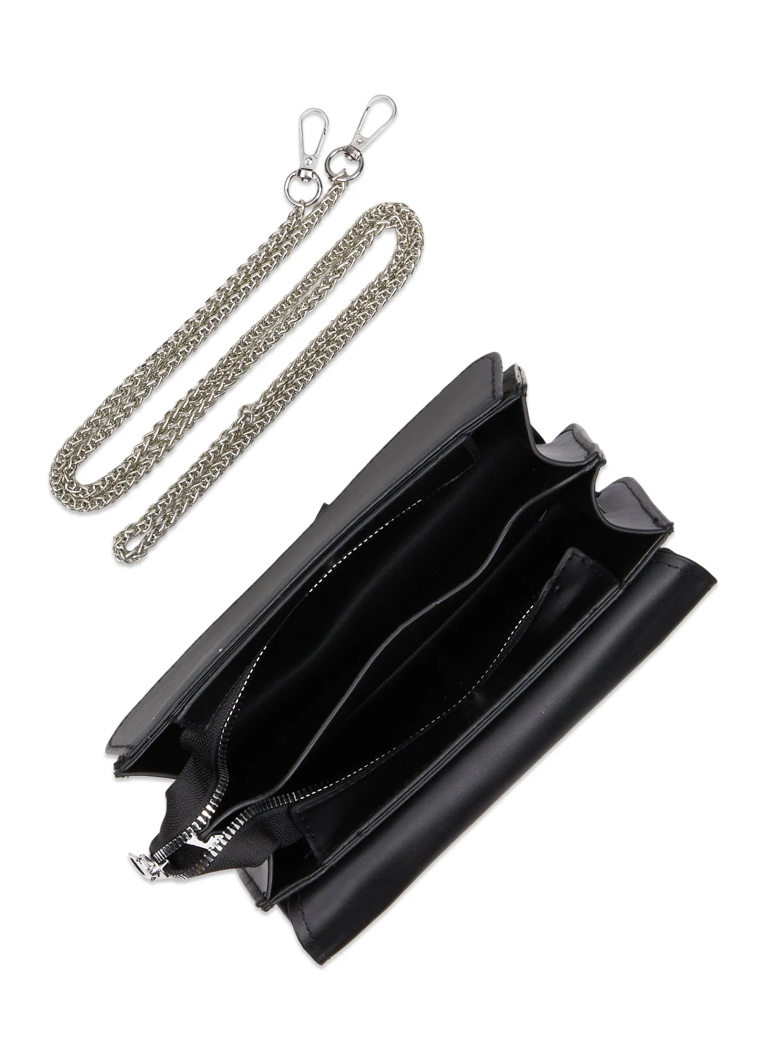 Rhinestone Studded Crossbody Bag sold by Rainbow product image thumbnail 5