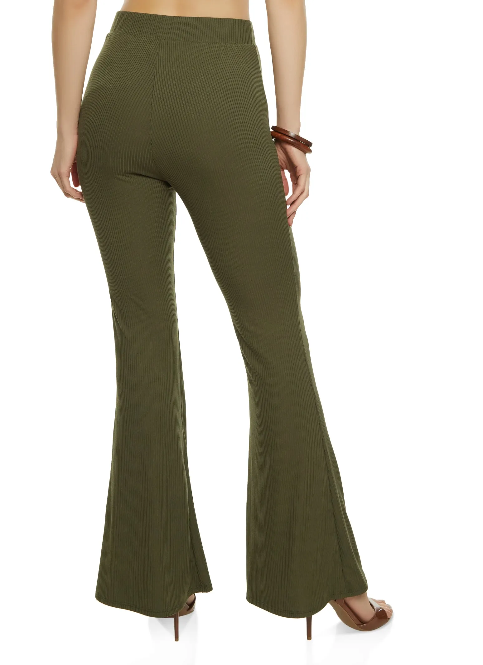 Basic Ribbed Flare Pants sold by Rainbow product image thumbnail 2
