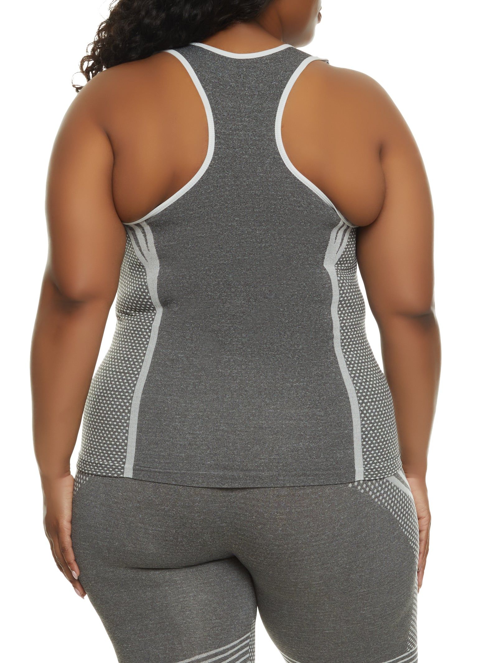 Plus Size Seamless Savage Graphic Tank Top sold by Rainbow product image thumbnail 3