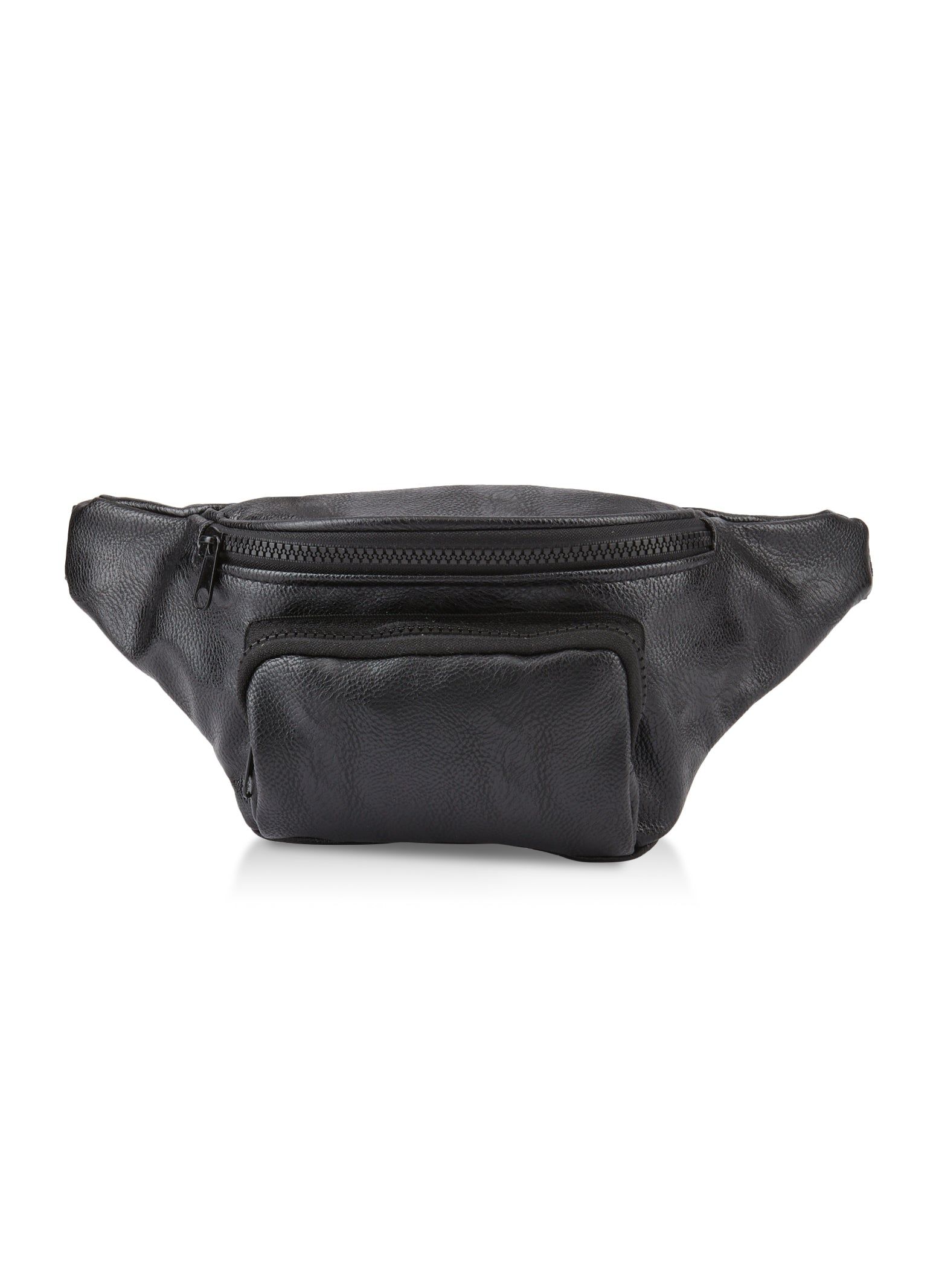 Faux Leather Zip Pocket Fanny Pack sold by Rainbow product image thumbnail 2