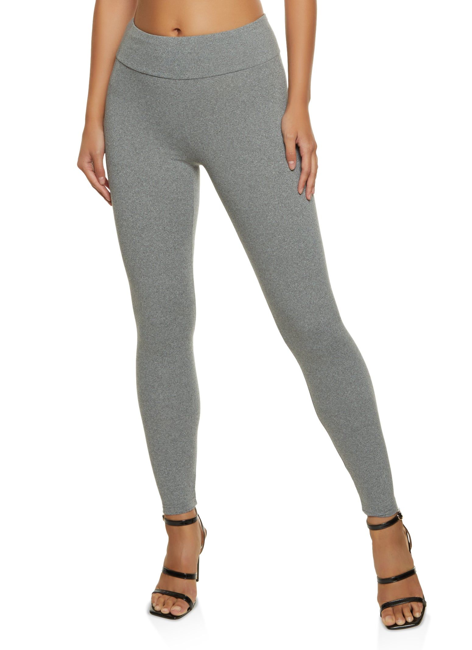 High Rise Waistband Leggings sold by Rainbow