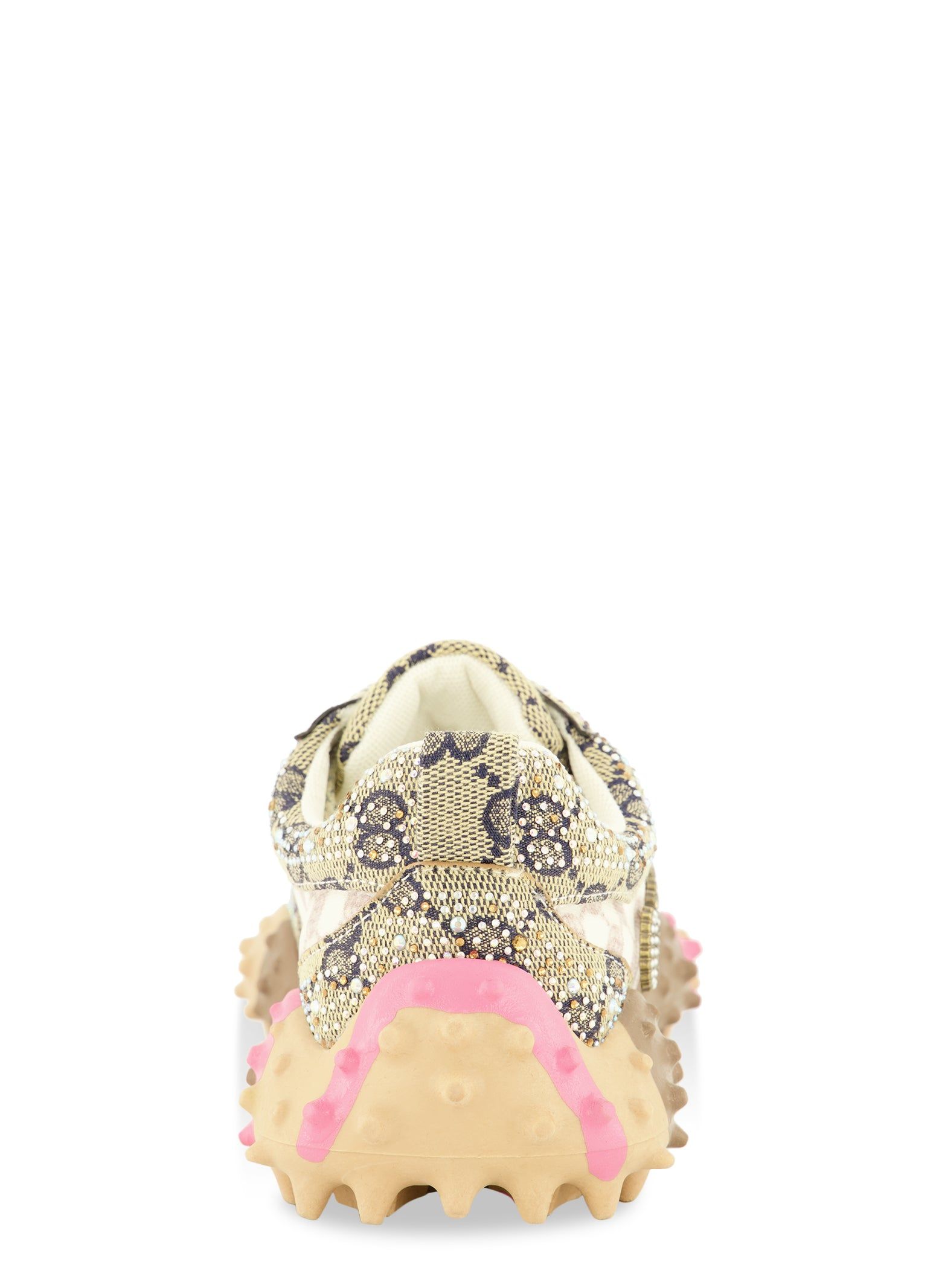 Rhinestone Color Block Lace Up Sneakers sold by Rainbow product image thumbnail 3