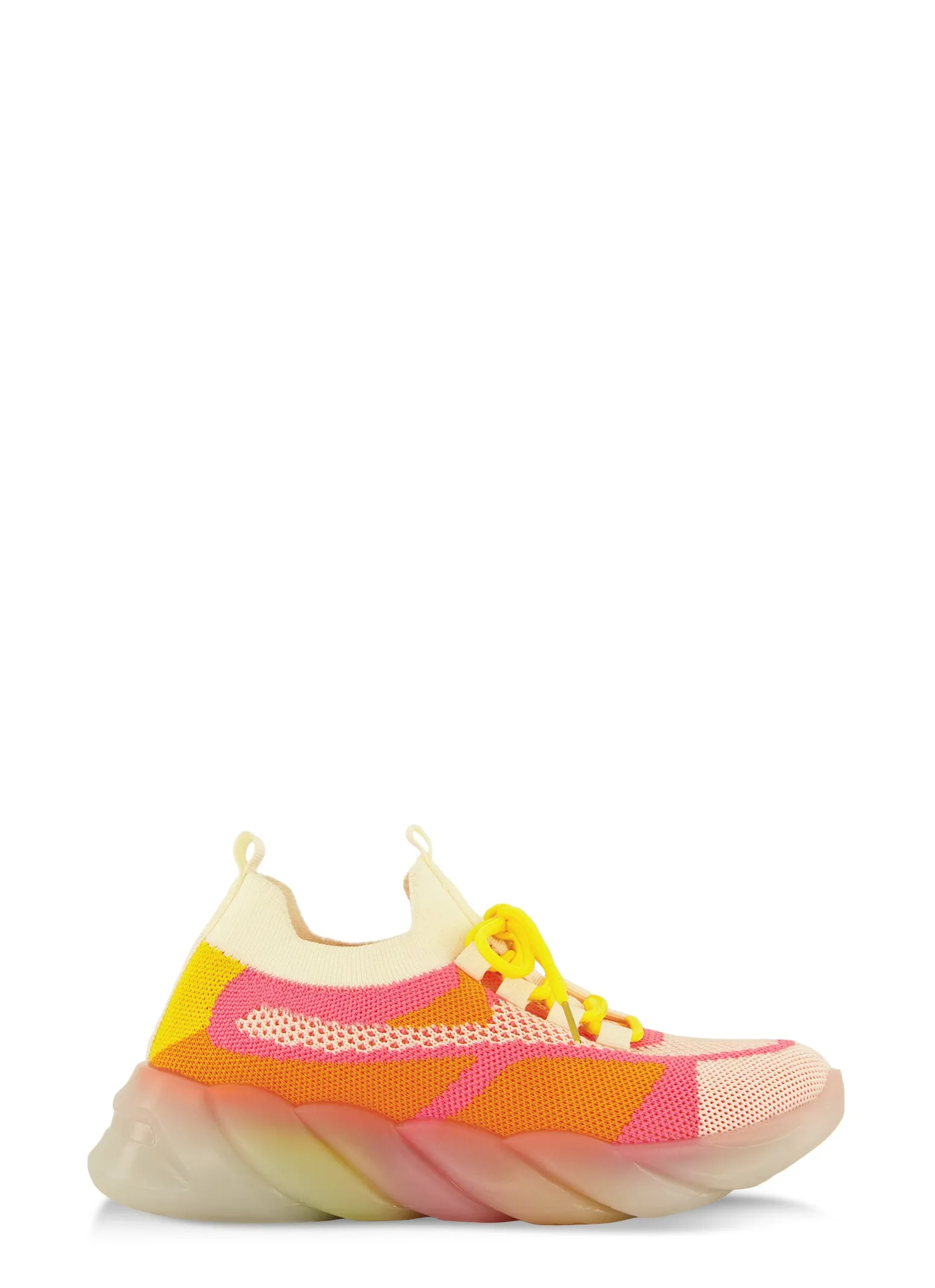 Textured Knit Slip On Platform Sneakers sold by Rainbow product image thumbnail 2