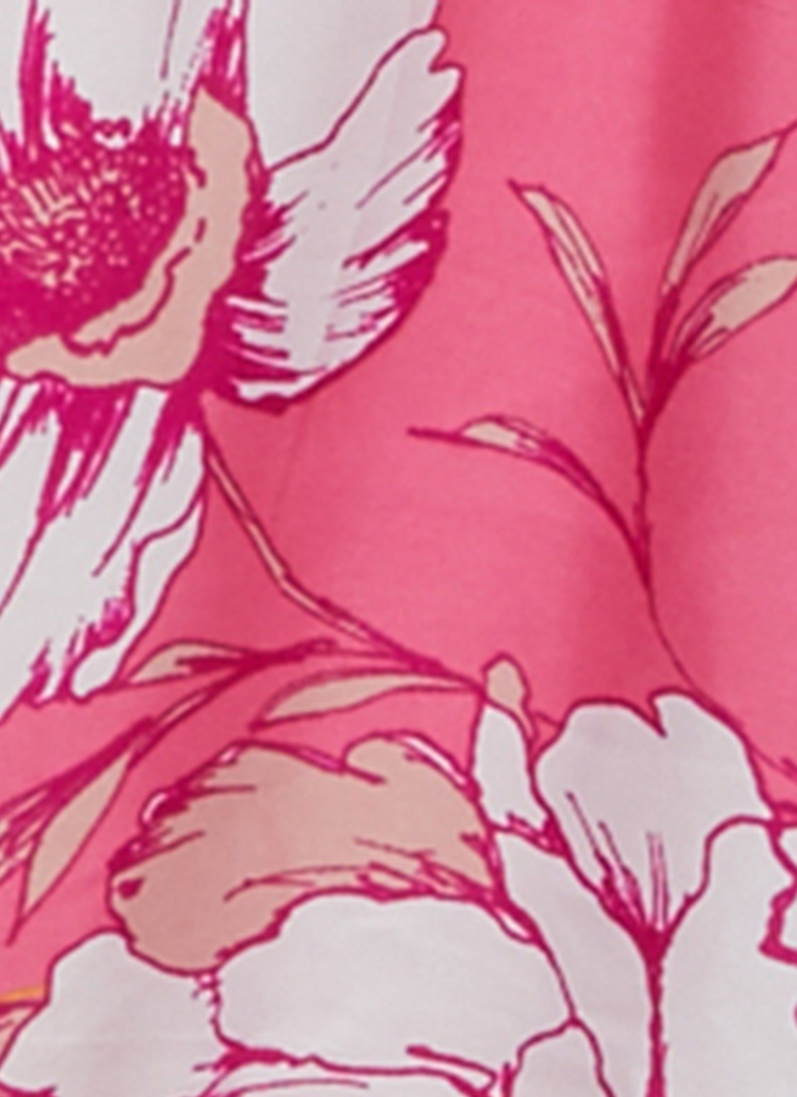 Plus Size Floral Print Empire Smocked Waist Dress sold by Rainbow product image thumbnail 4