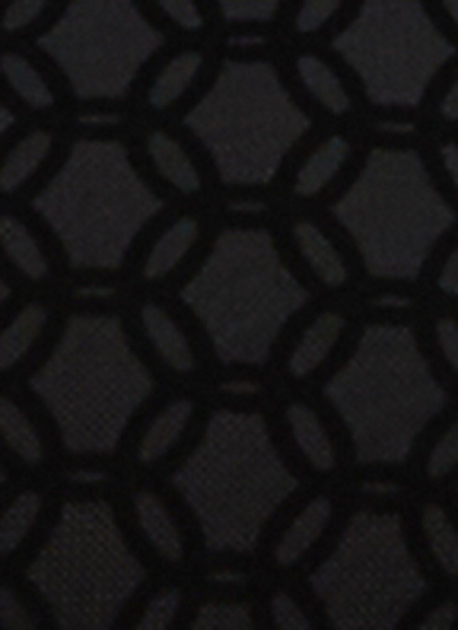 Plus Size Mesh Geometric Patterned Long Sleeve Bodysuit sold by Rainbow product image thumbnail 4