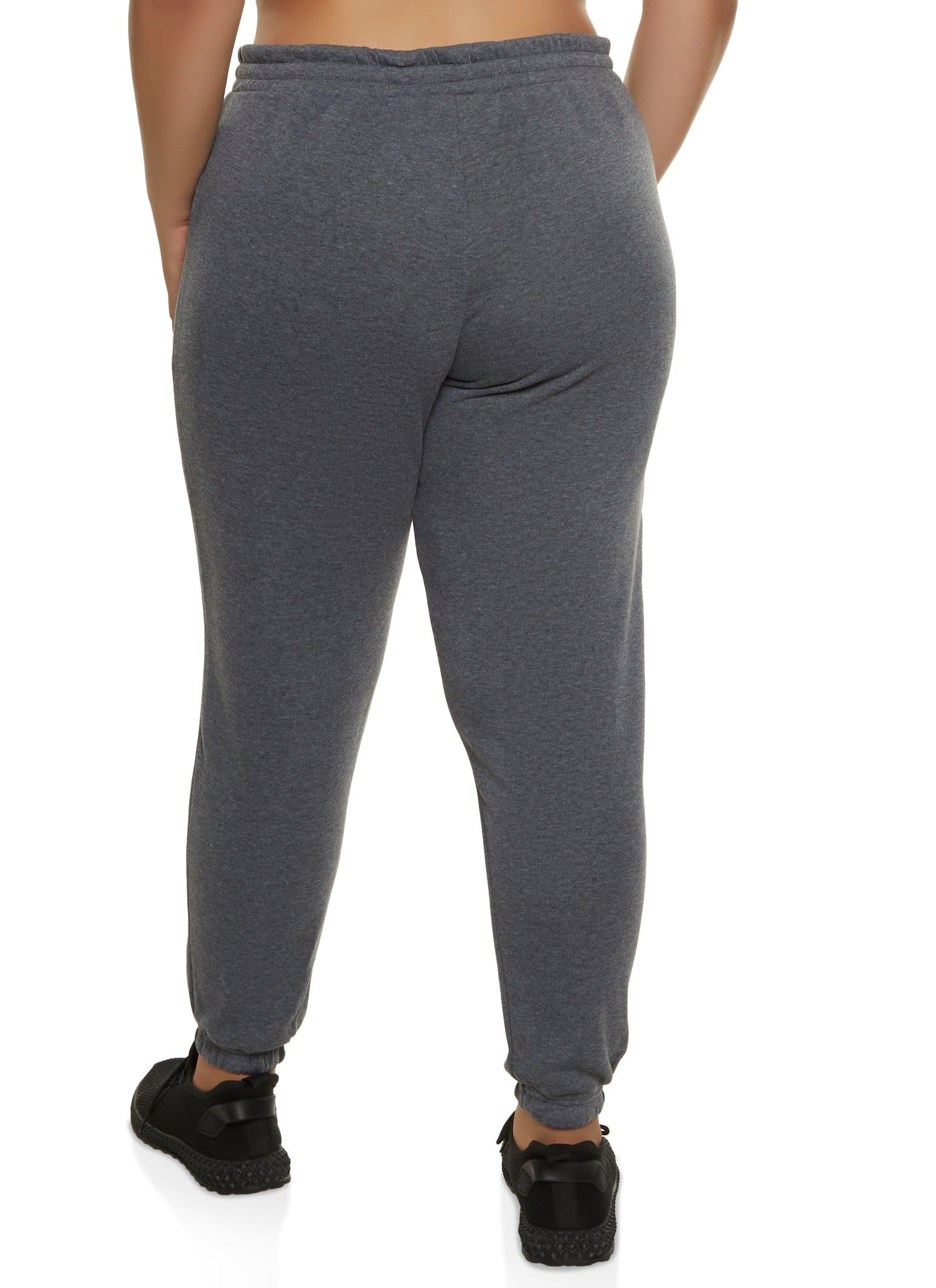 Plus Size Fleece Drawstring Sweatpants sold by Rainbow product image thumbnail 2