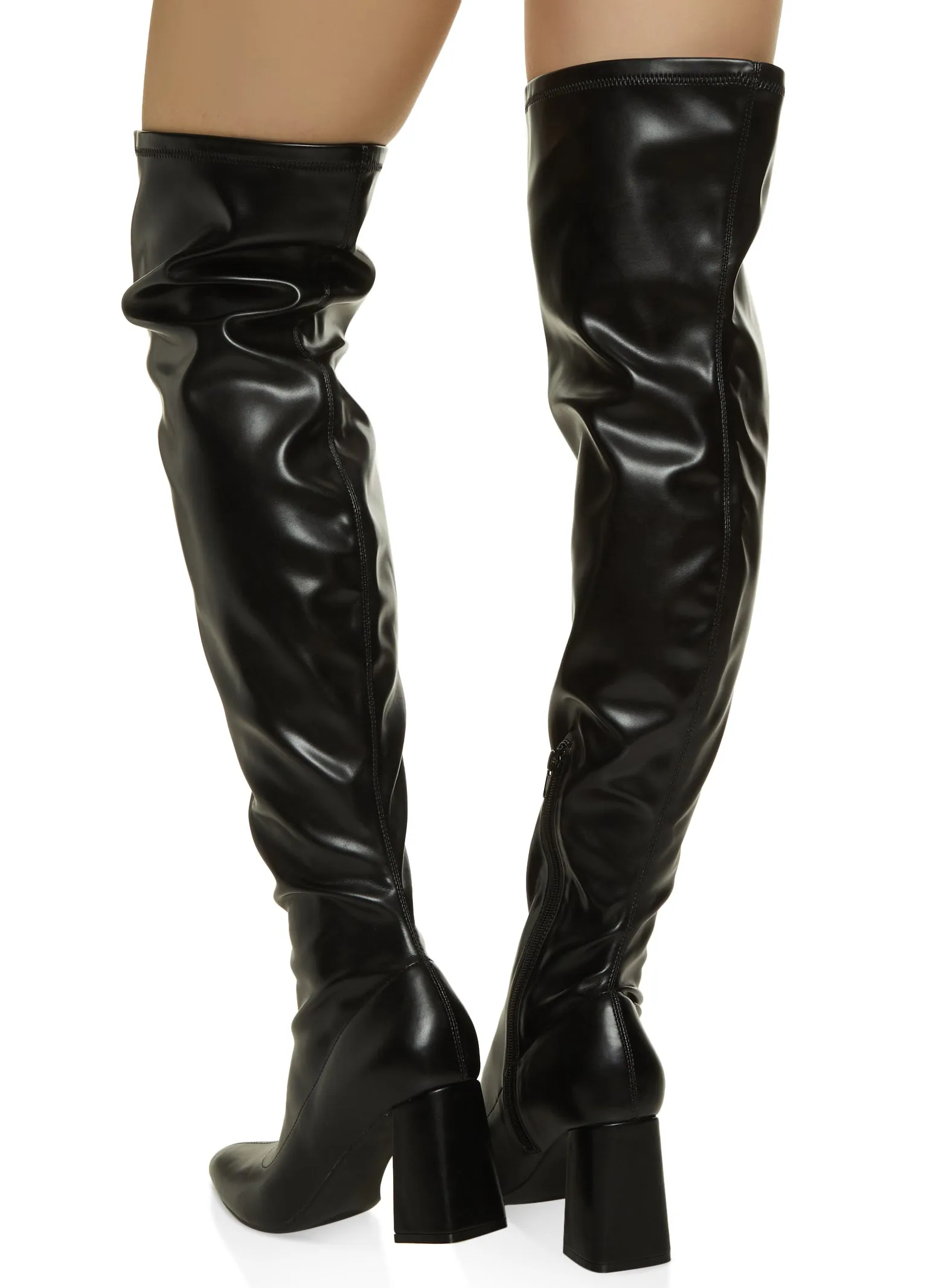 Pointed Toe Over The Knee Boots sold by Rainbow product image thumbnail 3
