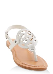 Ankle Strap Thong Sandals sold by Rainbow