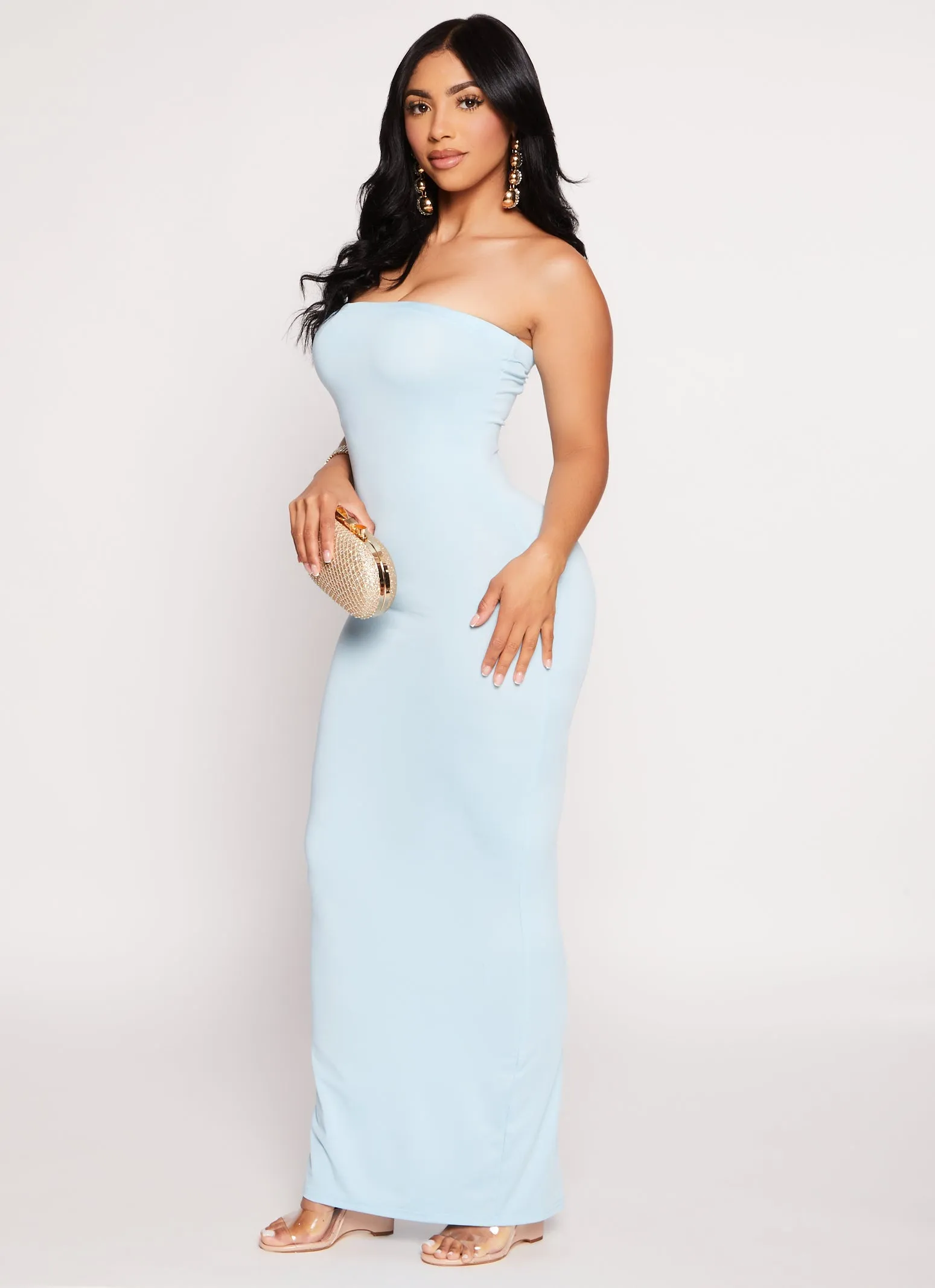 Daisy Solid Maxi Tube Dress sold by Rainbow