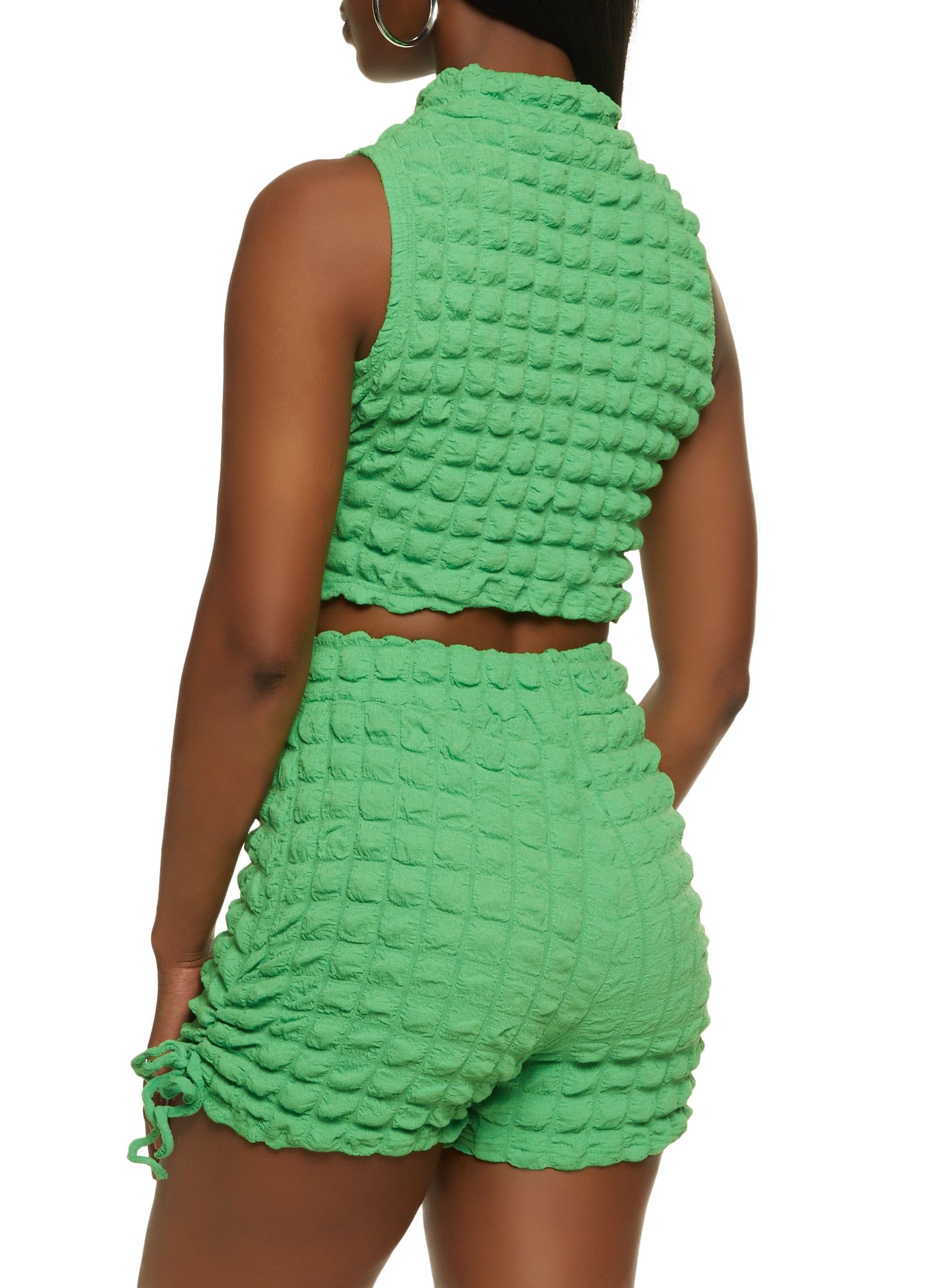 Bubble Knit Tank Top and Shorts sold by Rainbow product image thumbnail 3