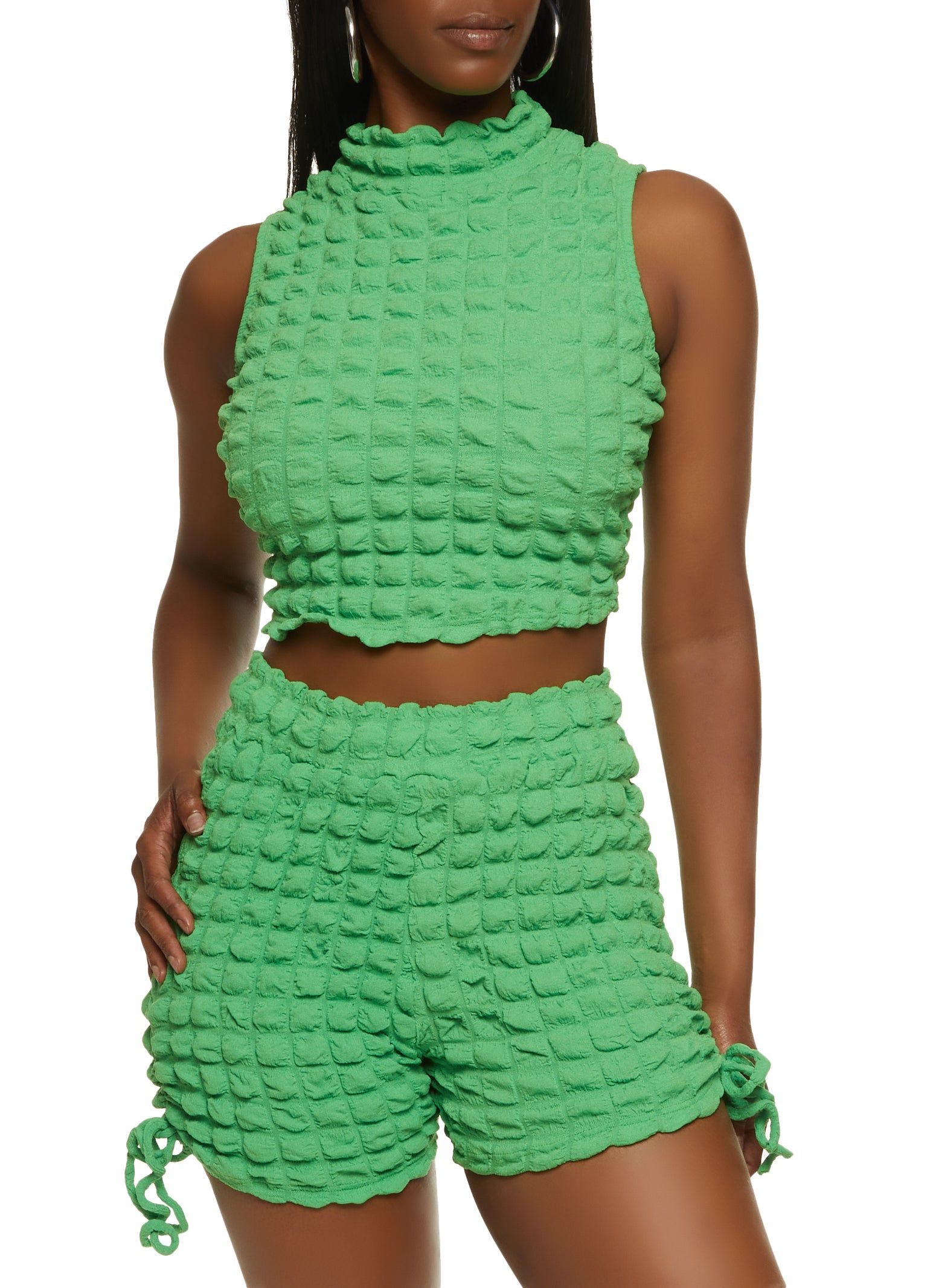 Bubble Knit Tank Top and Shorts sold by Rainbow