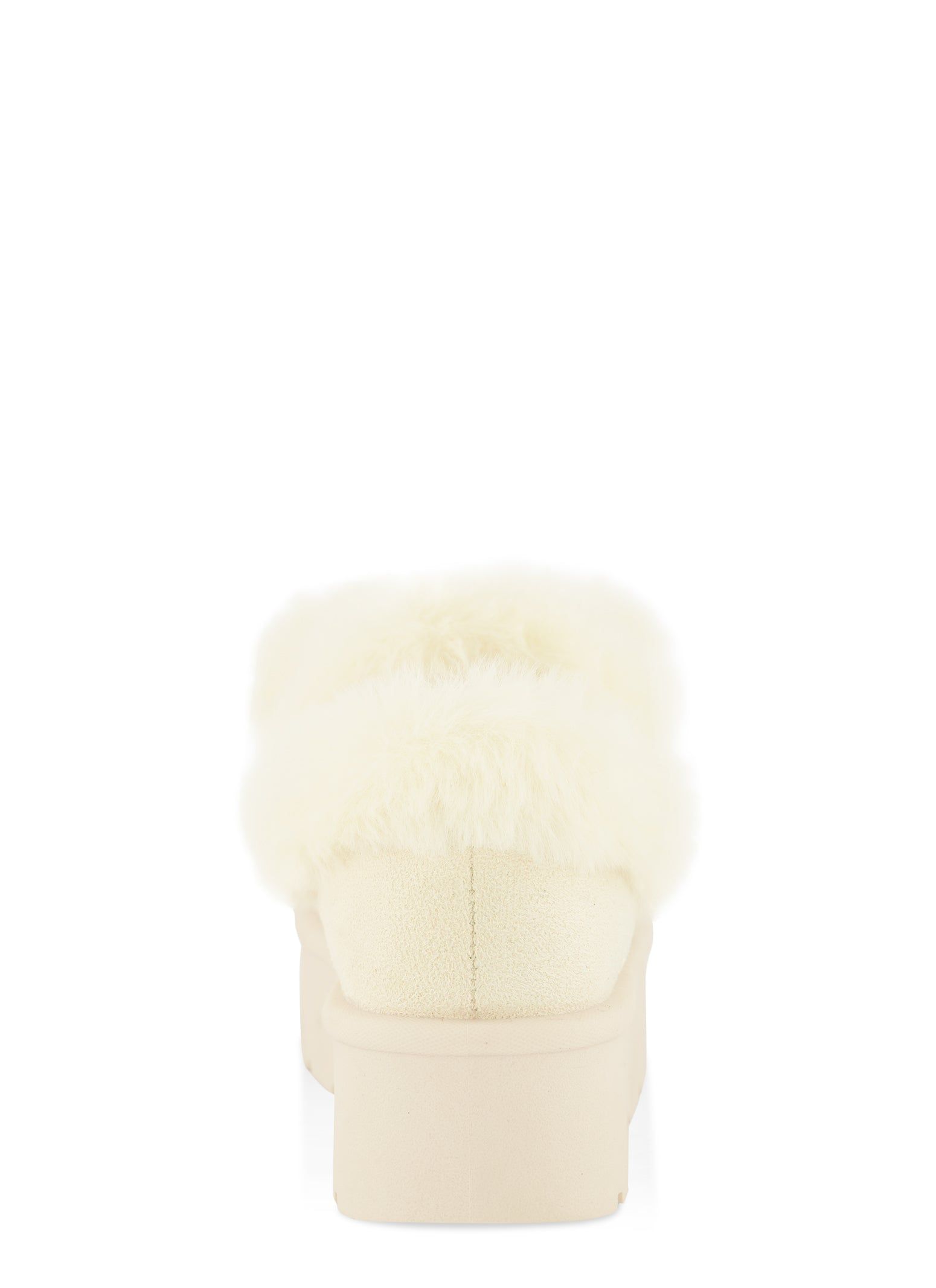 Platform Faux Fur Pom Pom Boots sold by Rainbow product image thumbnail 3