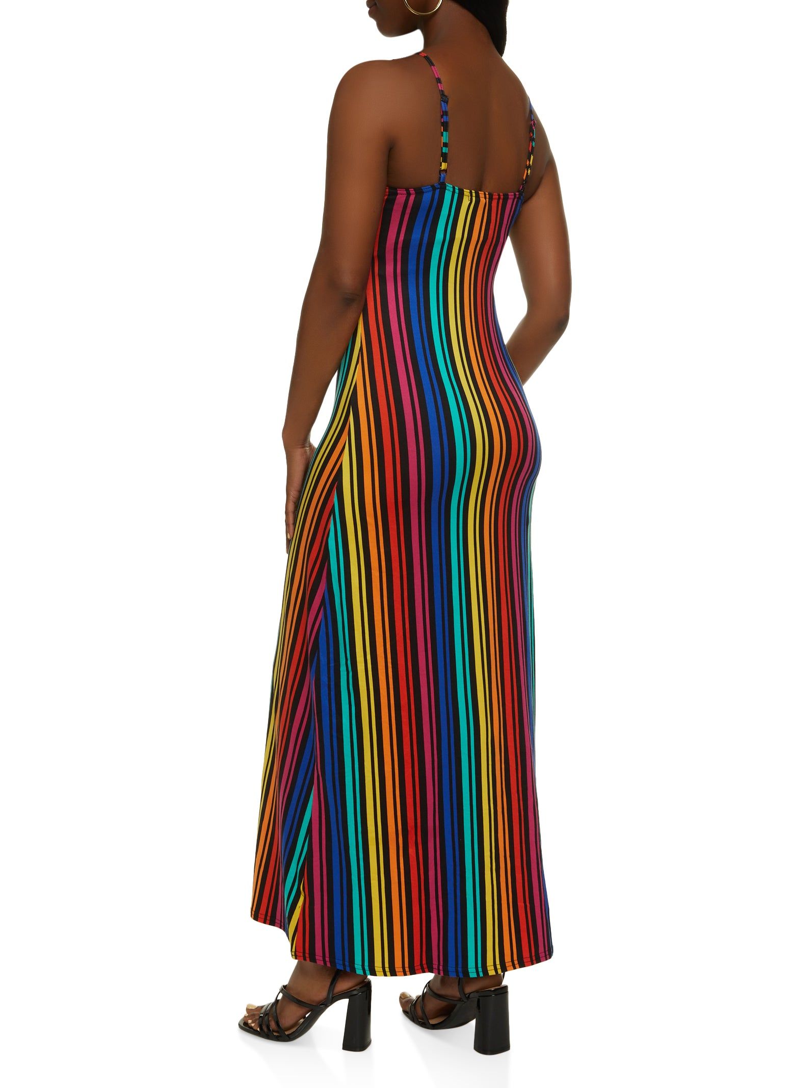 Striped Maxi Dress sold by Rainbow product image thumbnail 3