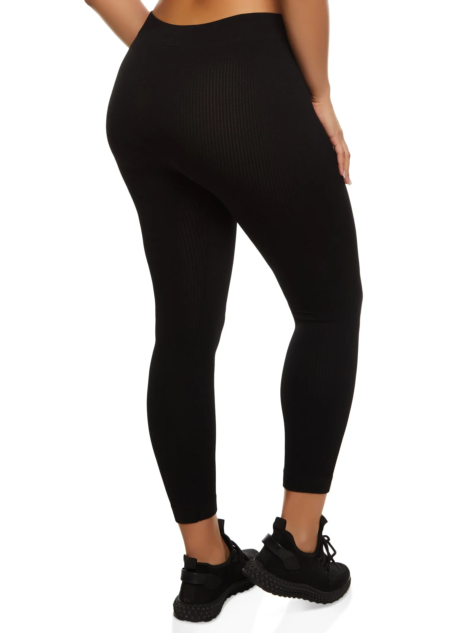 Waffle Knit High Waisted Leggings sold by Rainbow product image thumbnail 2