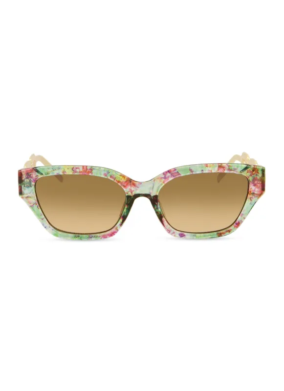 Chunky Cat Eye Chain Arm Sunglasses sold by Rainbow