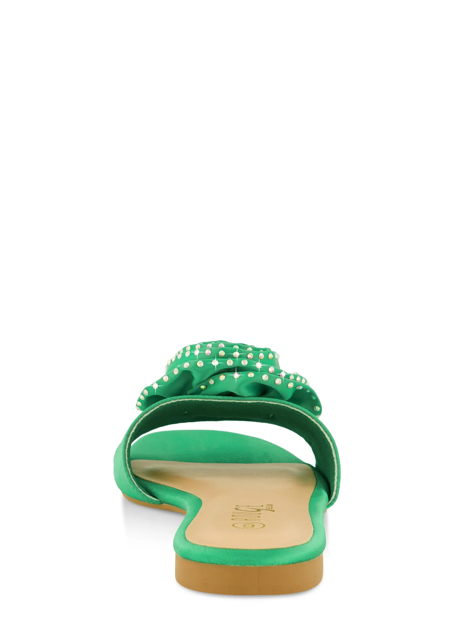 Rhinestone Rose Slide Sandals sold by Rainbow product image thumbnail 3