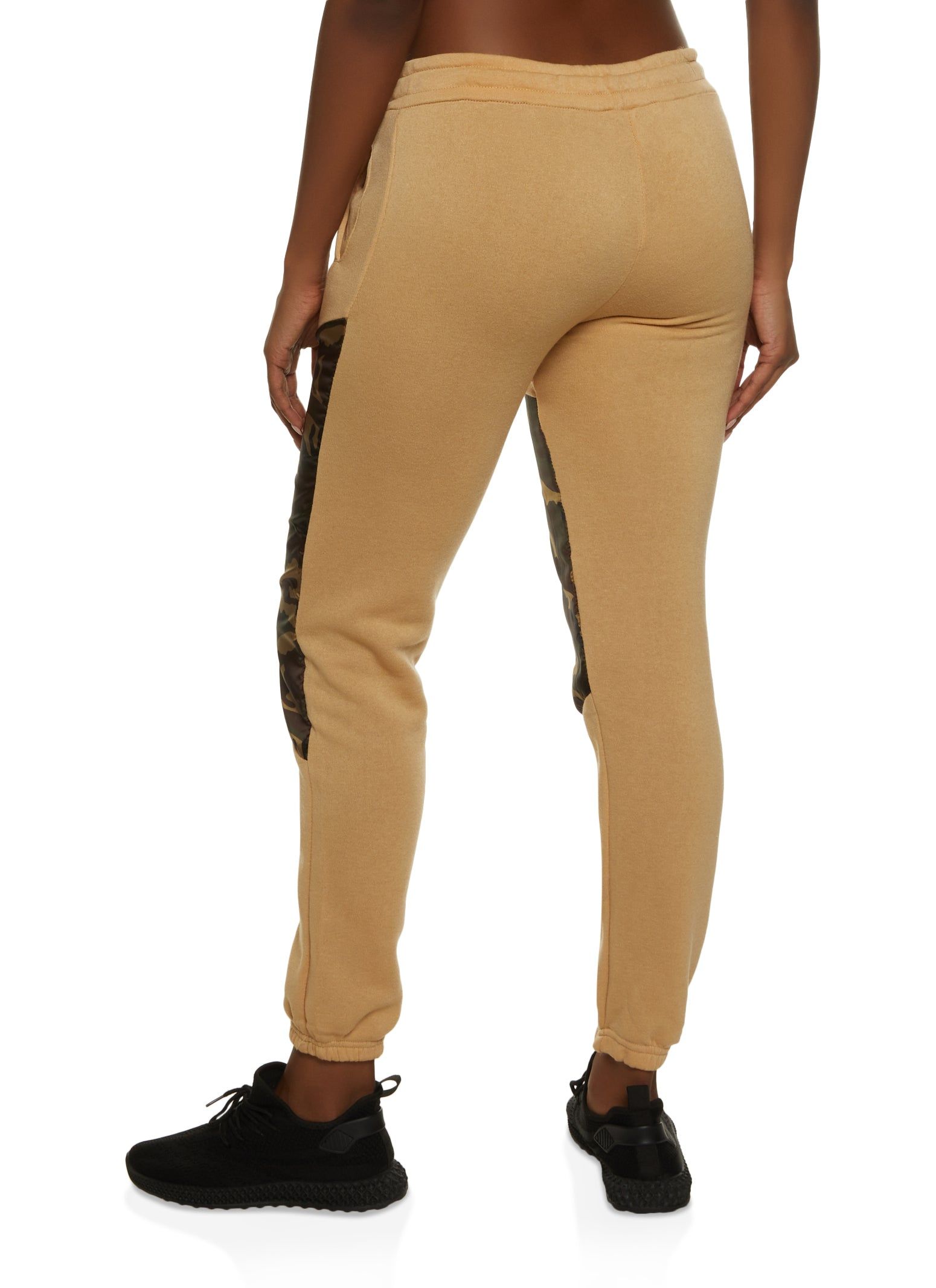 Camo Color Block Fleece Joggers sold by Rainbow product image thumbnail 2