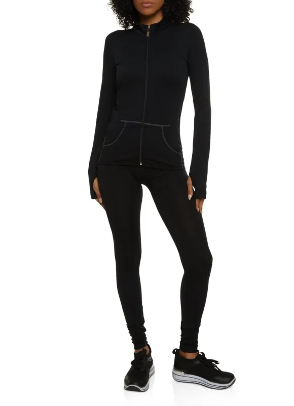 Active Track Jacket and Leggings Set sold by Rainbow