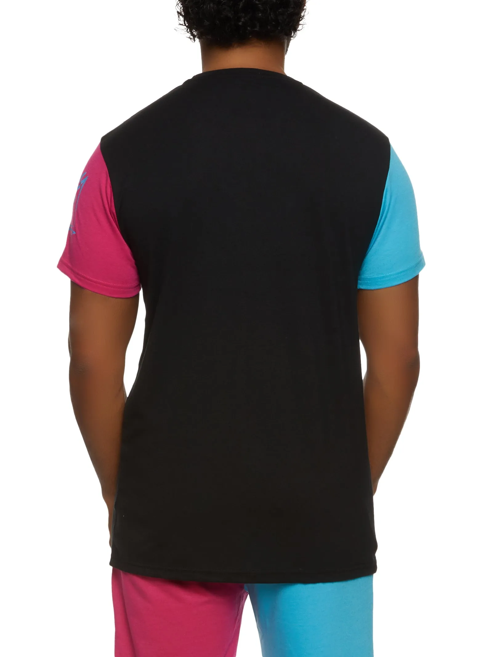 Mens Instinct Bear Color Blocked Graphic Tee sold by Rainbow product image thumbnail 3