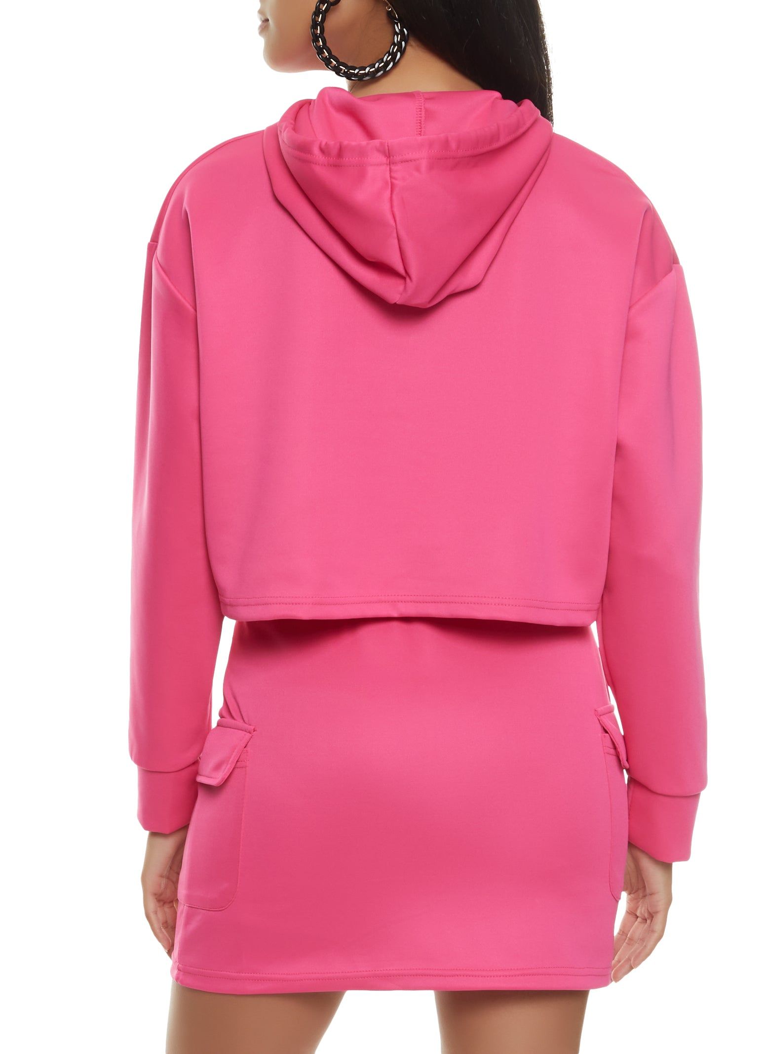 Crop Hoodie sold by Rainbow product image thumbnail 3