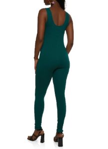 Seamless Ribbed Tank Catsuit sold by Rainbow