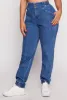 Haute Monde Elastic Waist Denim Joggers sold by Rainbow
