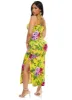 Floral Print Side Slit Tank Dress sold by Rainbow