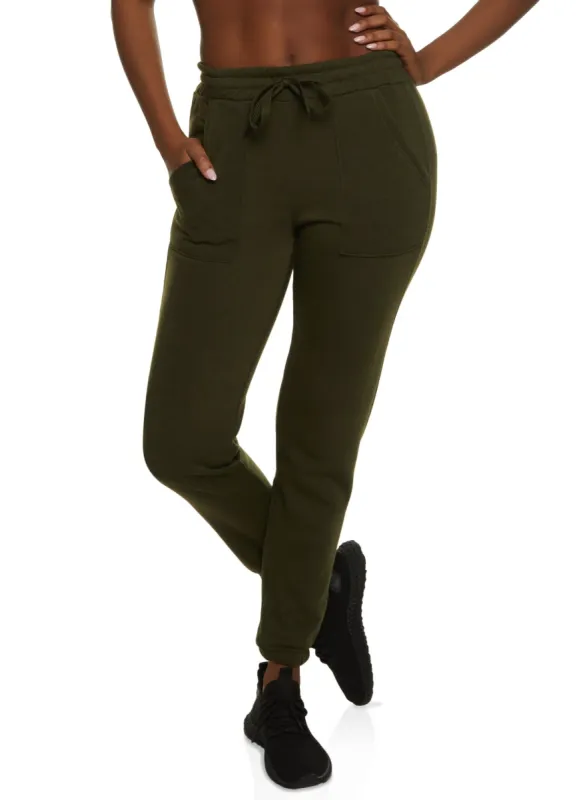 Fleece Drawstring Sweatpants sold by Rainbow