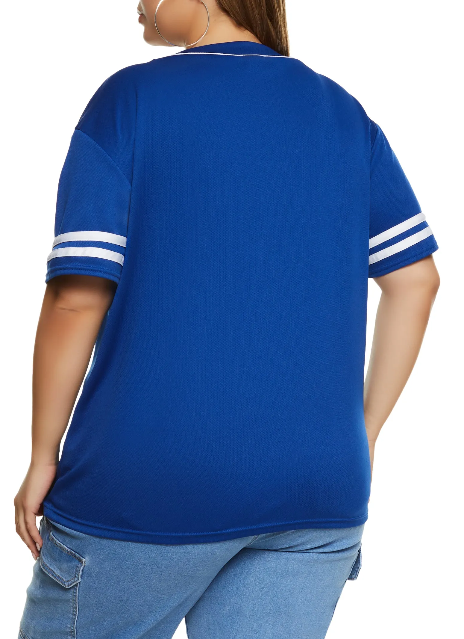 Plus Size Angel Baseball Shirt sold by Rainbow product image thumbnail 3