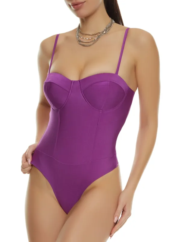 Bustier Corset Bodysuit sold by Rainbow