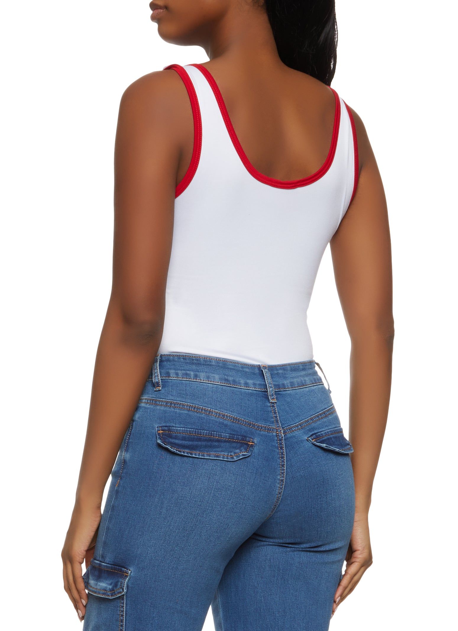 Hustle 98 Graphic Tank Bodysuit sold by Rainbow product image thumbnail 3