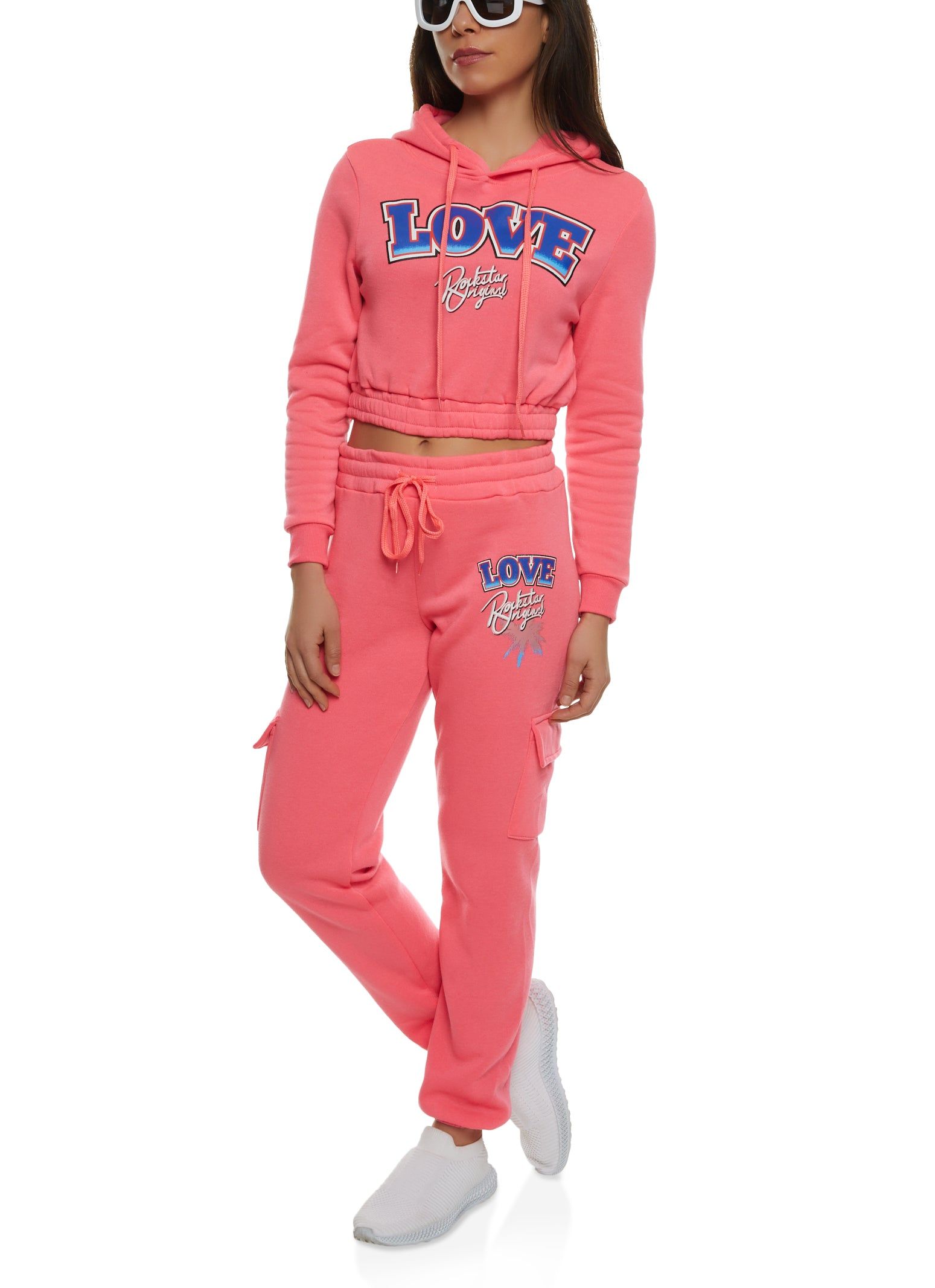 Love Rockstar Original Pullover Hoodie sold by Rainbow product image thumbnail 2